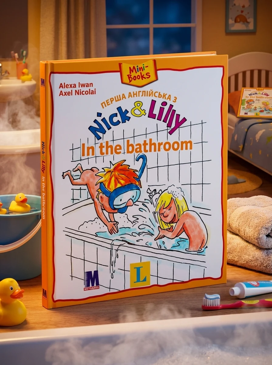 Nick & Lilly. In the Bathroom — Дитяча проза