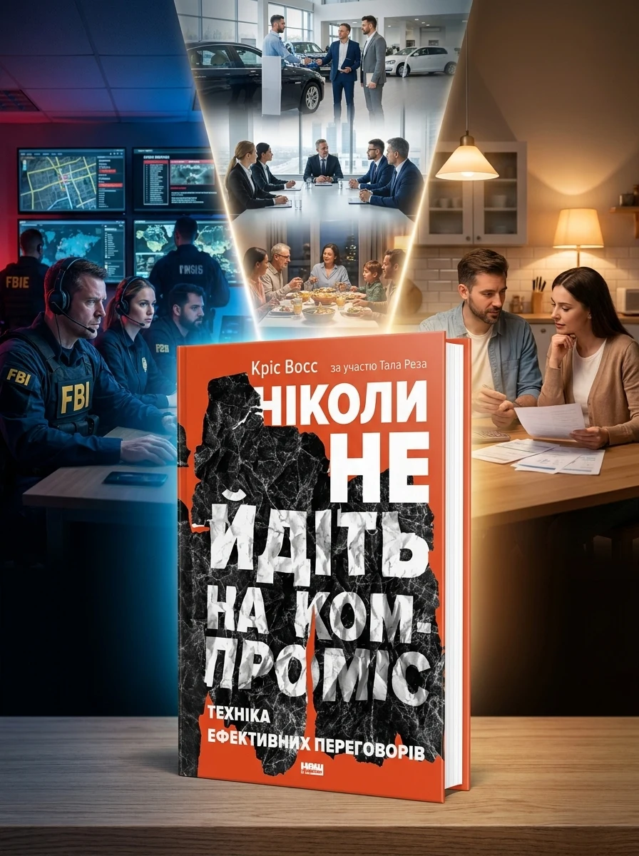 Ніколи не йдіть на компроміс. Техніка ефективних переговорів — Менеджмент