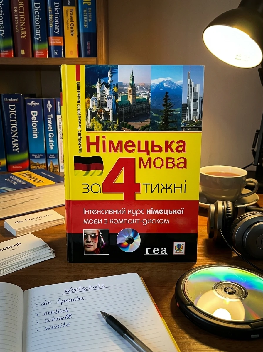 Німецька мова за 4 тижні. Рівень 2. Інтенсивний курс німецької мови з компакт-дисками — фото 2
