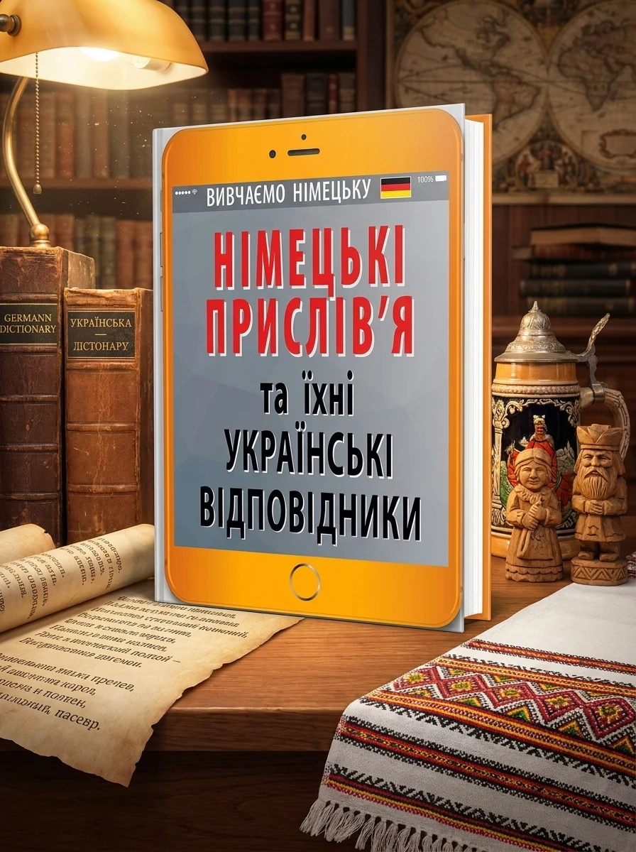 Німецькі прислів'я та їхні українські відповідники — Вивчення мов