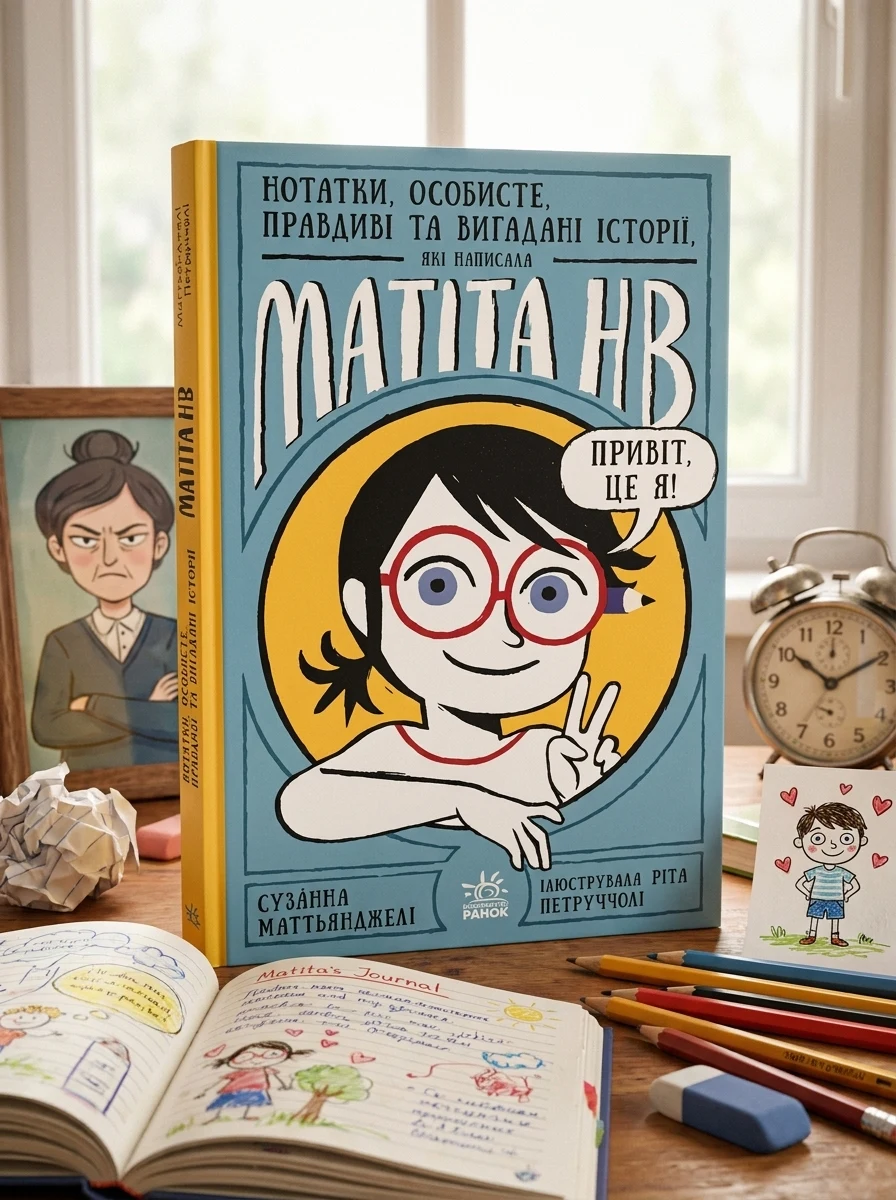 Нотатки, особисте, правдиві та вигадані історії, які написала Mатіта HB