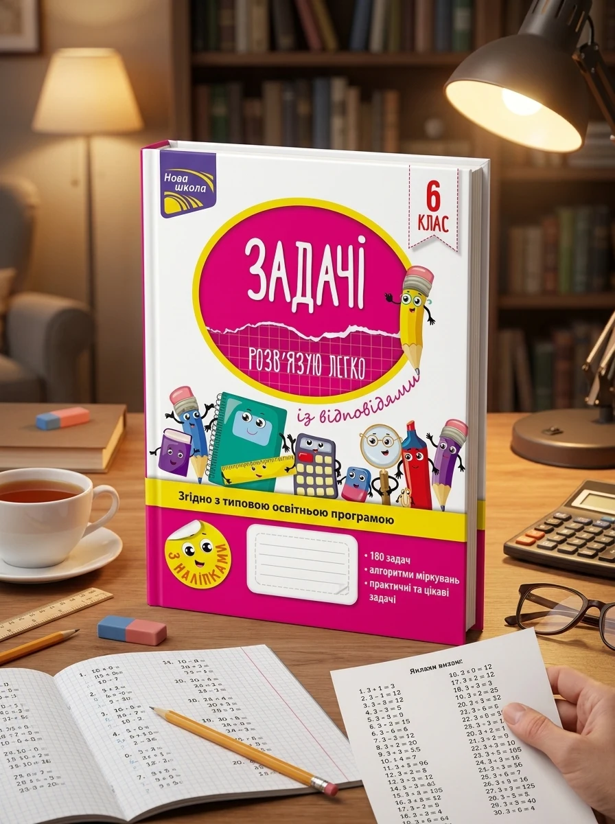 Задачі. Розв’язую легко. 6 клас