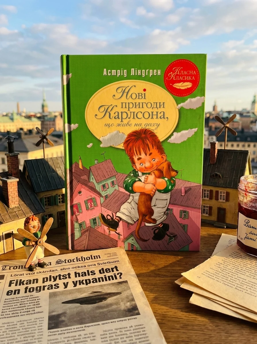 Нові пригоди Карлсона, що живе на даху | купити книгу онлайн