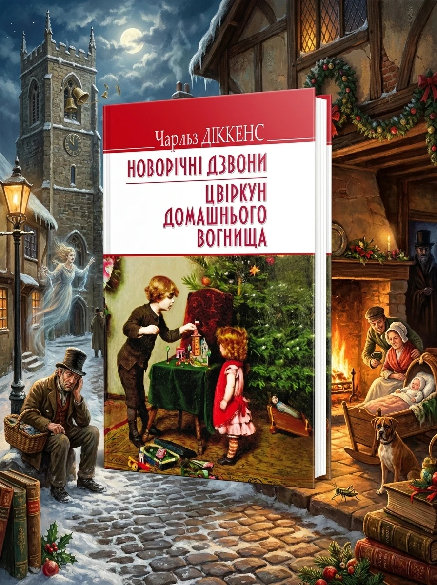 Новорічні дзвони. Цвіркун домашнього вогнища — фото 2