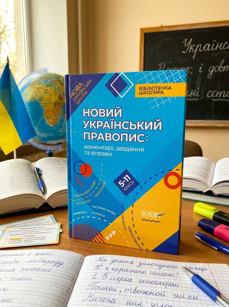 Новий Український правопис: коментарі, завдання та вправи. 5–11-й класи | купити книгу онлайн