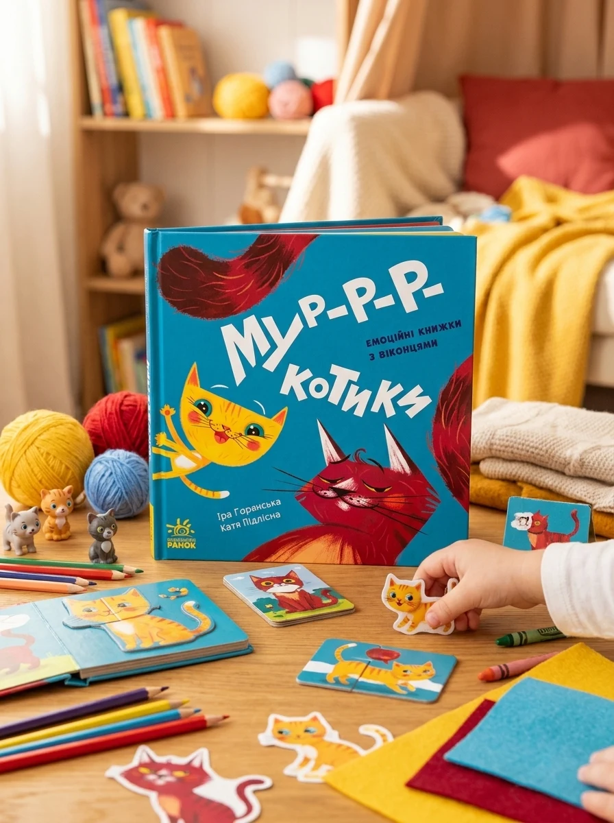 Нумо гратися! Мур-р-ркотики — Книги для малят