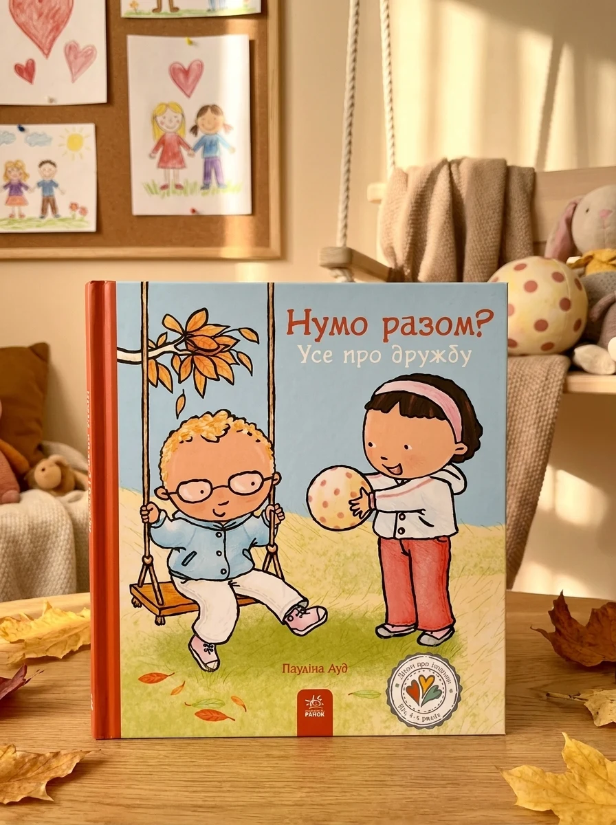 Нумо разом? Усе про дружбу — Пізнавальні книги для дітей