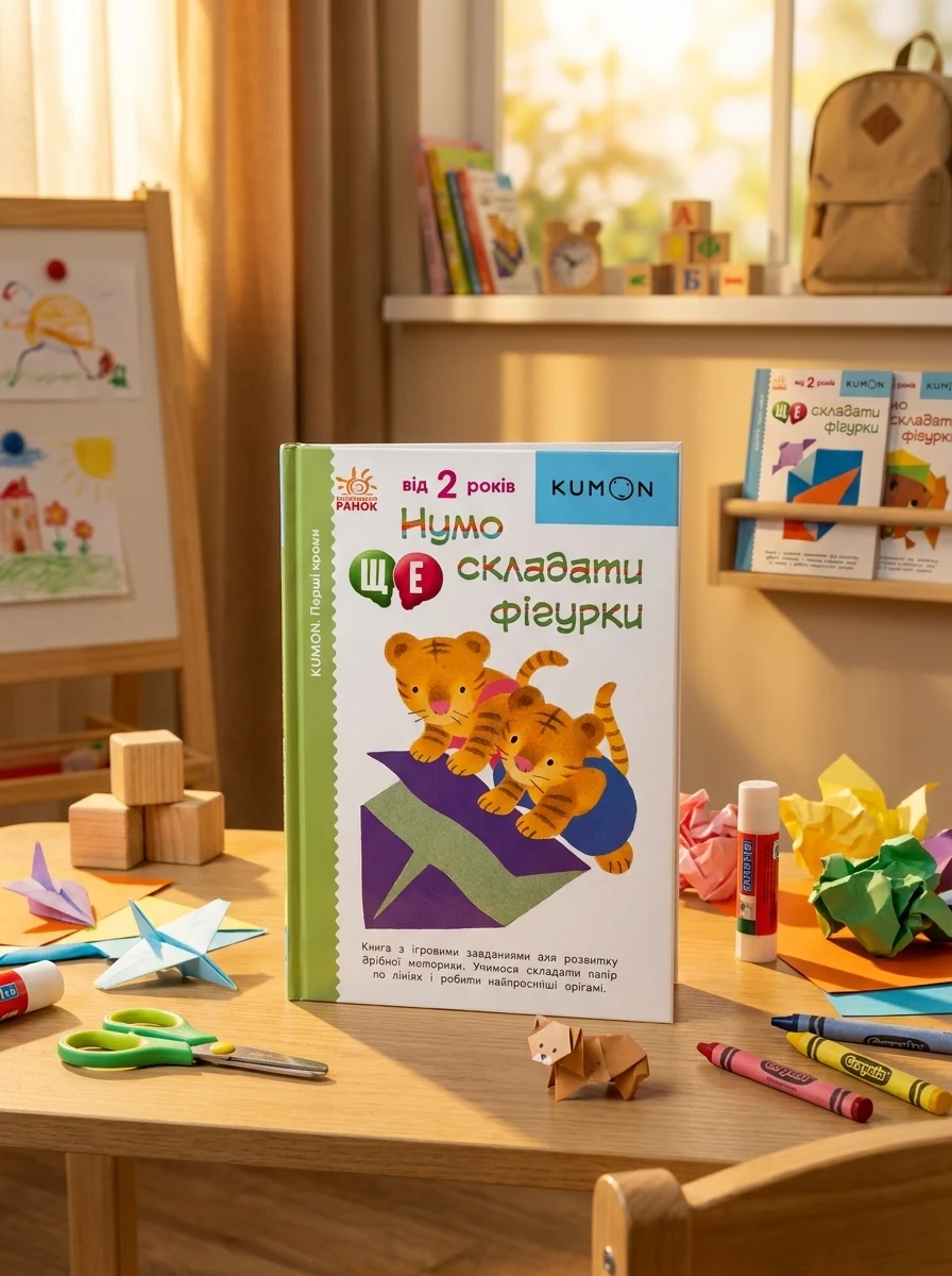 Нумо ще складати фігурки! — Розвивальні книги