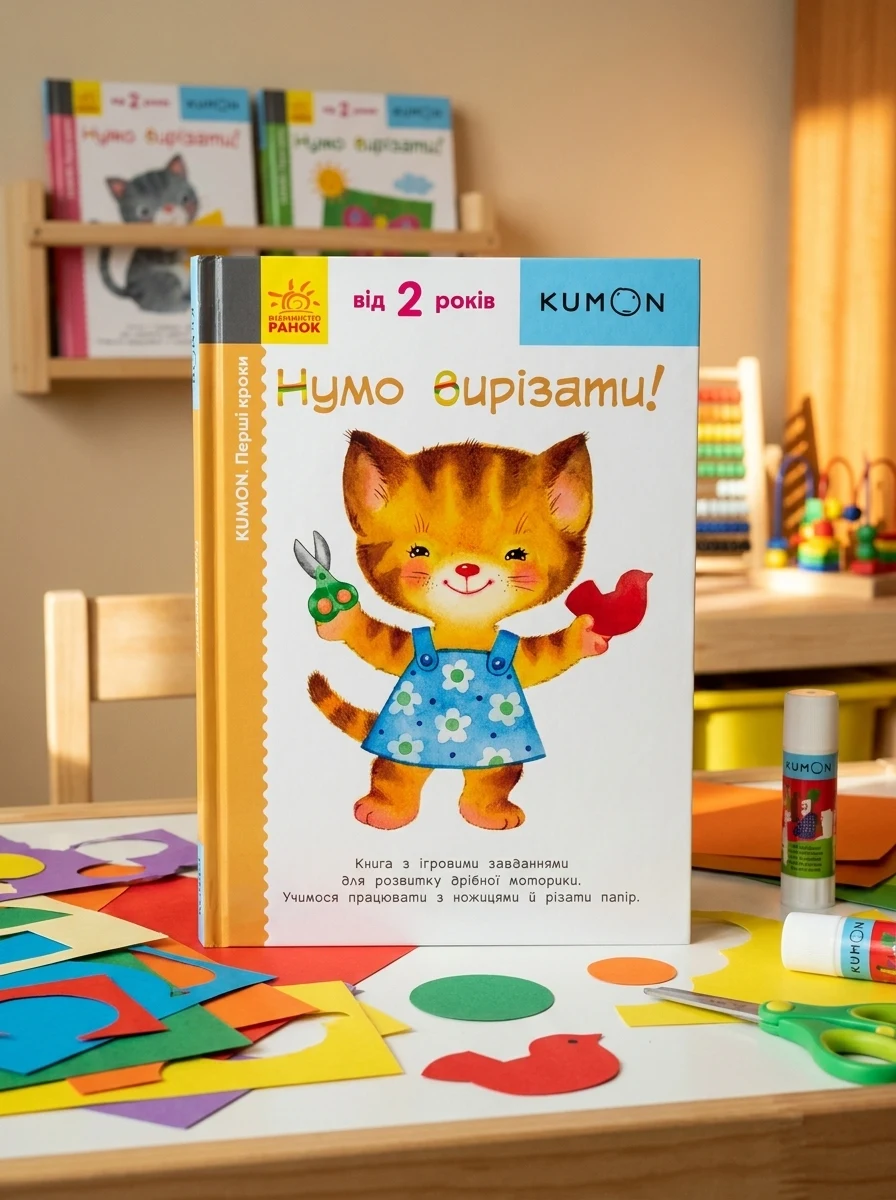 Нумо вирізати! — Розвивальні книги