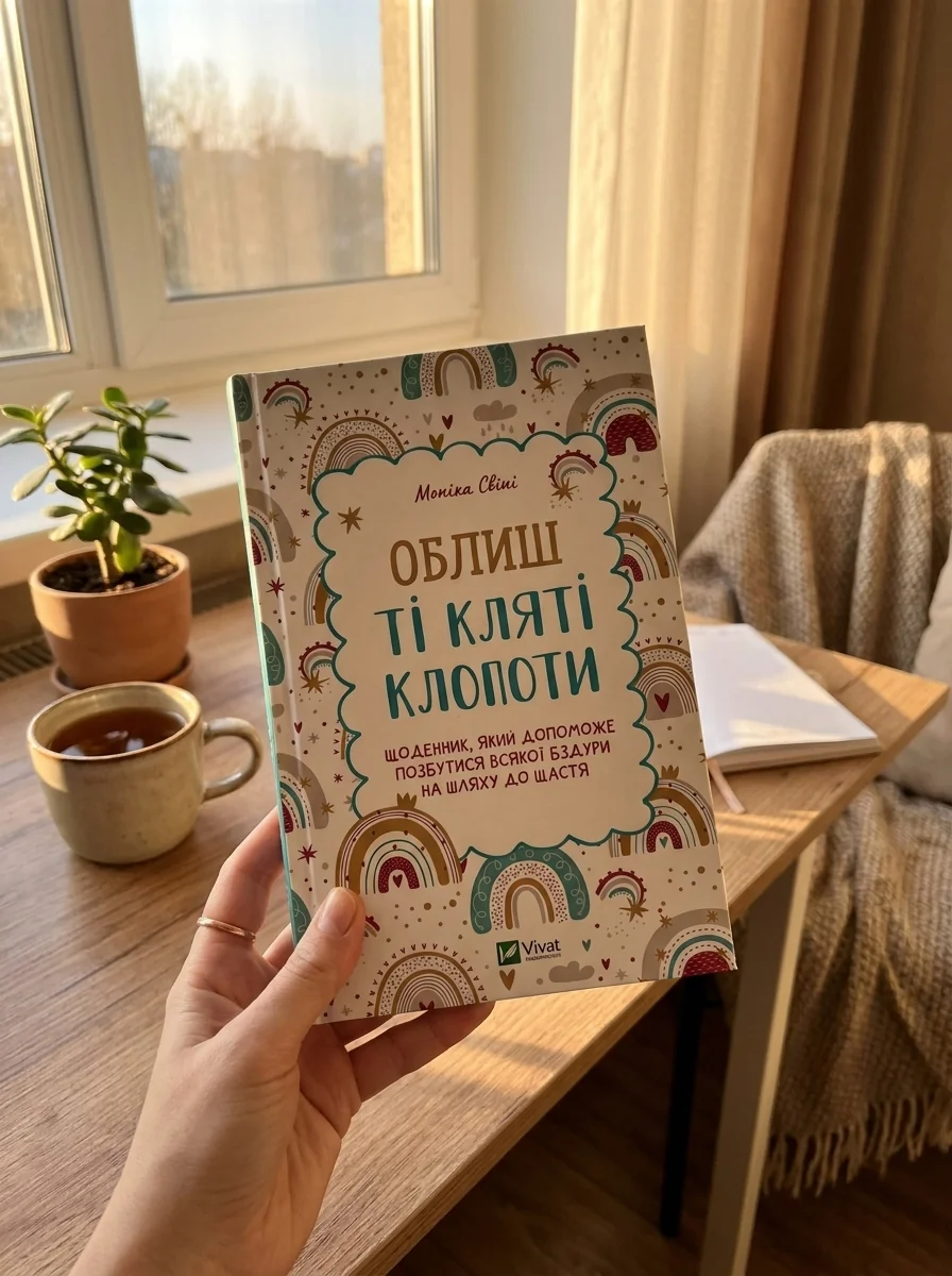 Облиш ті кляті клопоти. Щоденник, який допоможе позбутися всякої бздури на шляху до щастя — фото 2