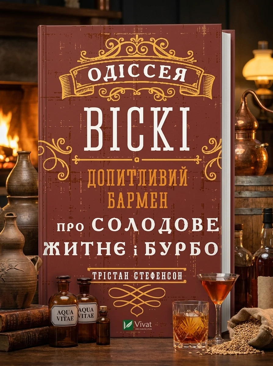 Одіссея віскі. Допитливий бармен про солодове, житнє і бурбон | купити книгу онлайн