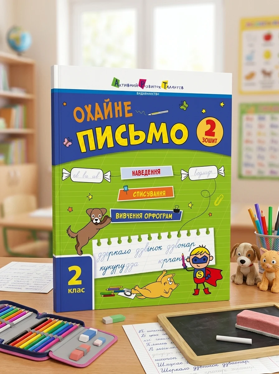 Охайне письмо. Тренувальний зошит. 2 клас. Зошит 2 — Книги зі шкільної програми