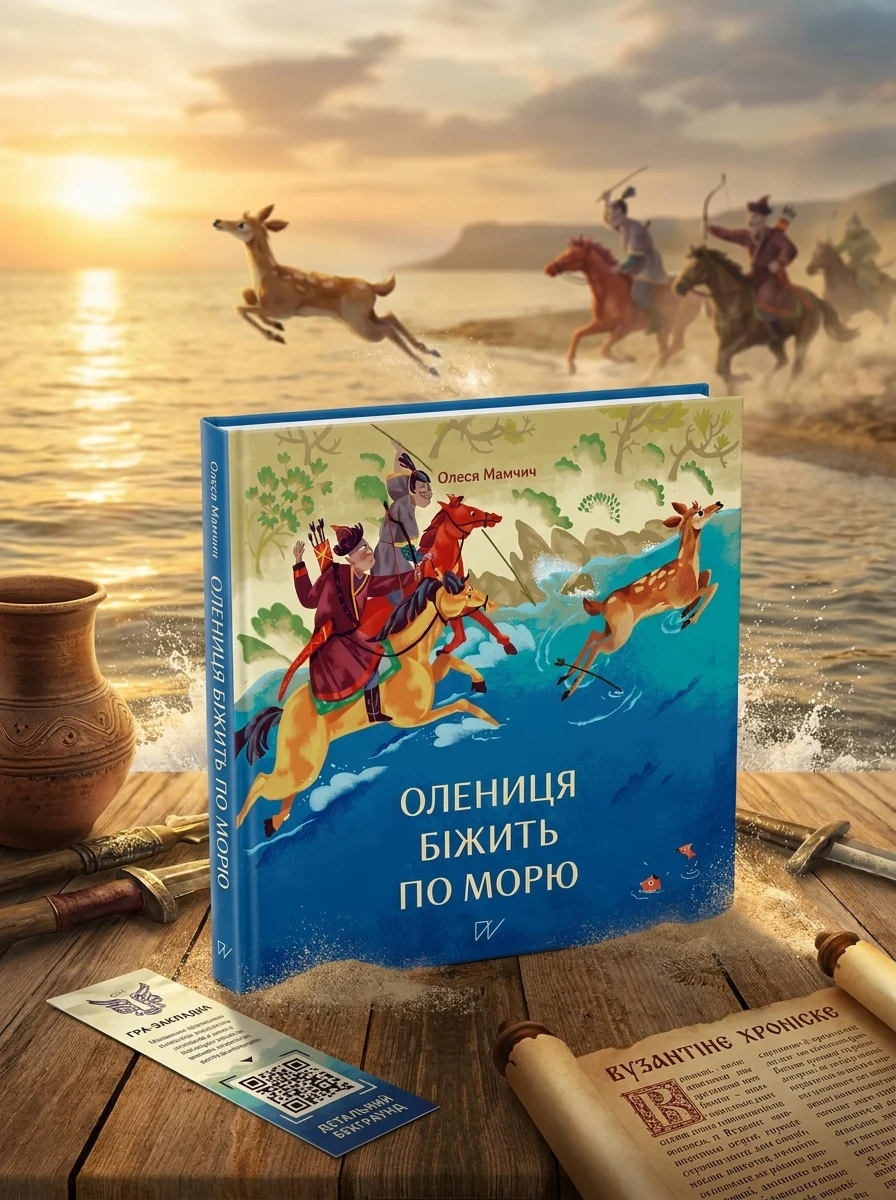 Олениця біжить по морю | купити книгу онлайн