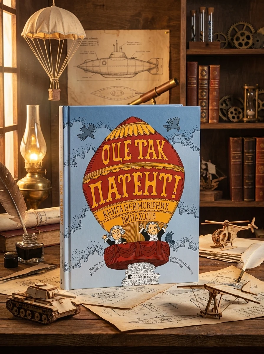 Оце так патент! Книга неймовірних винаходів | купити книгу онлайн