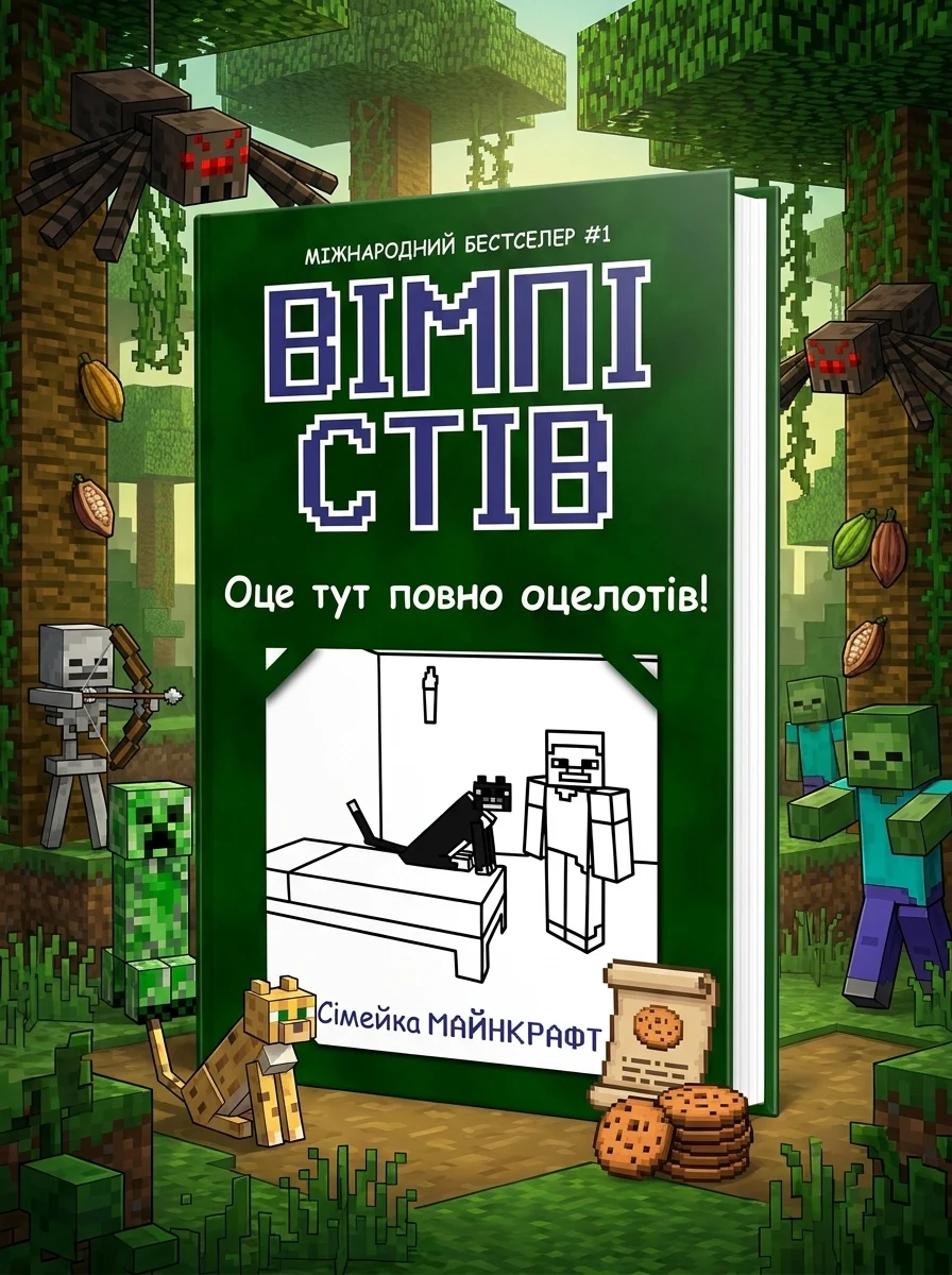 Оце тут повно оцелотів! — Дитяча фантастика