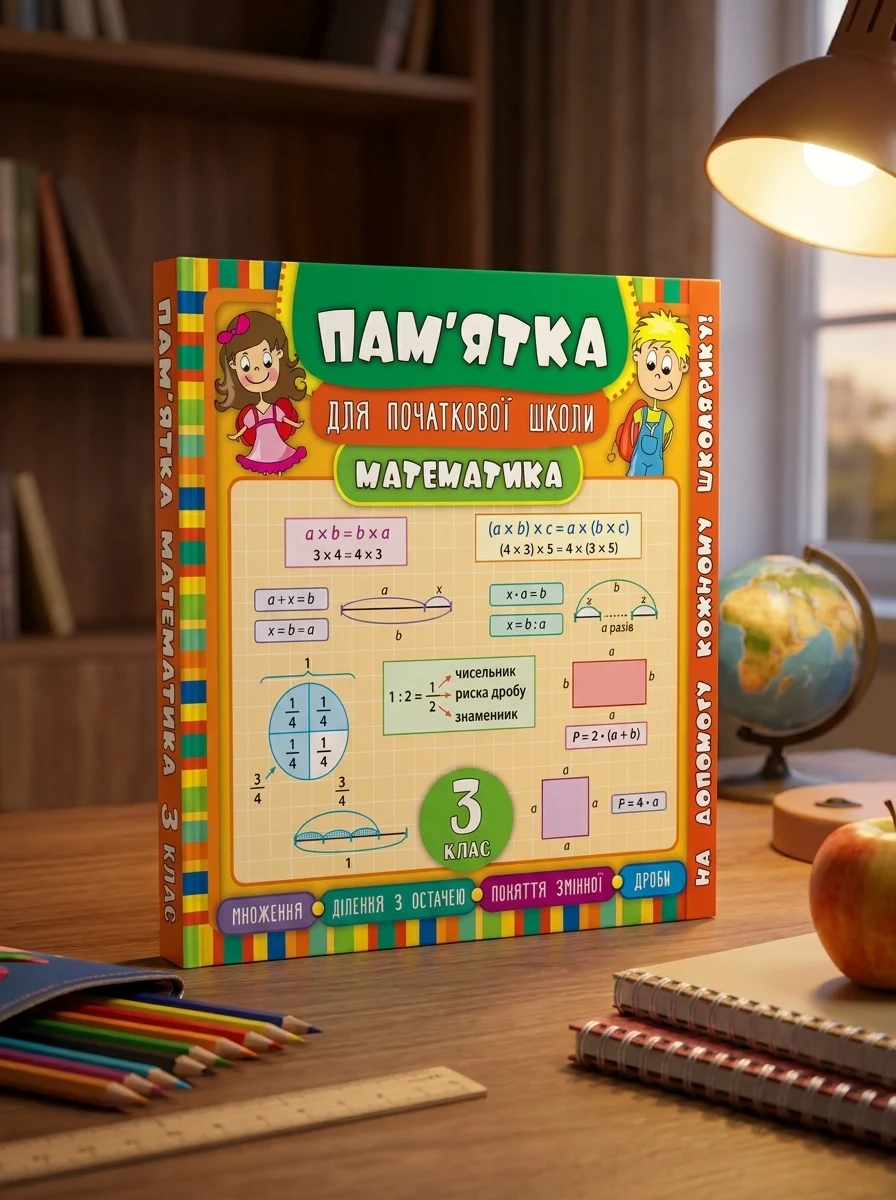 Пам’ятка для початкової школи. Математика. 3 клас — фото 2