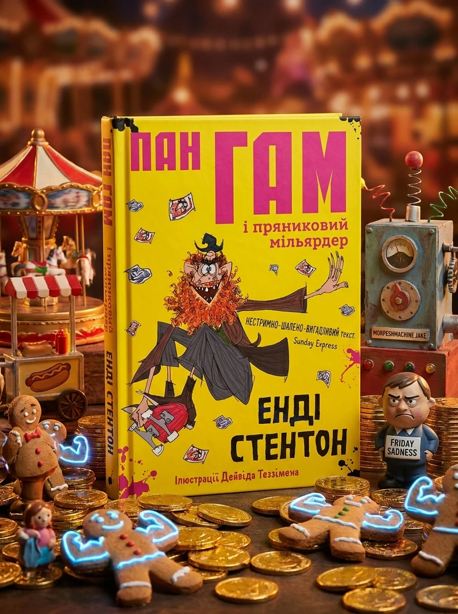 Пан Гам і пряниковий мільярдер — Дитяча фантастика