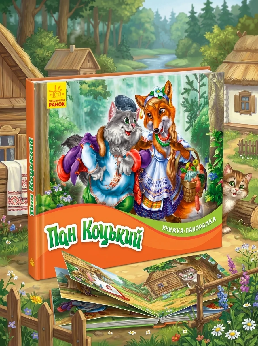 Пан Коцький. Книжка-панорамка — Казки