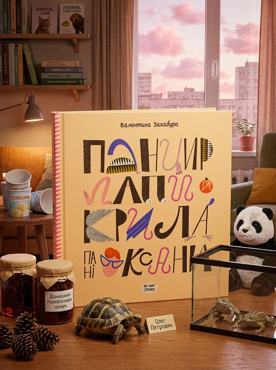 Панцир, лапи й крила пані Оксани