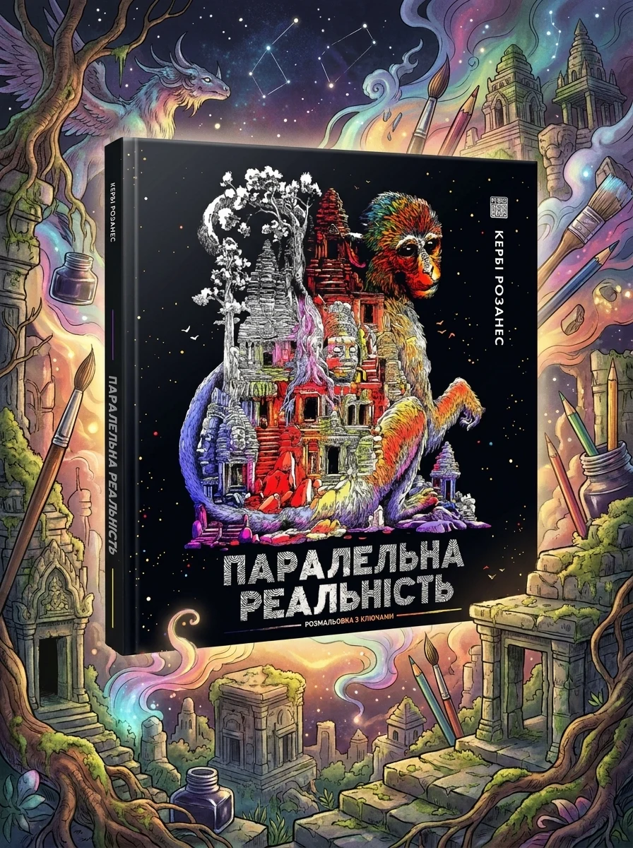 Паралельна реальність. Розмальовки | купити книгу онлайн