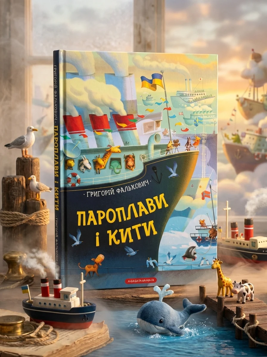 Пароплави і кити — Дитячі вірші