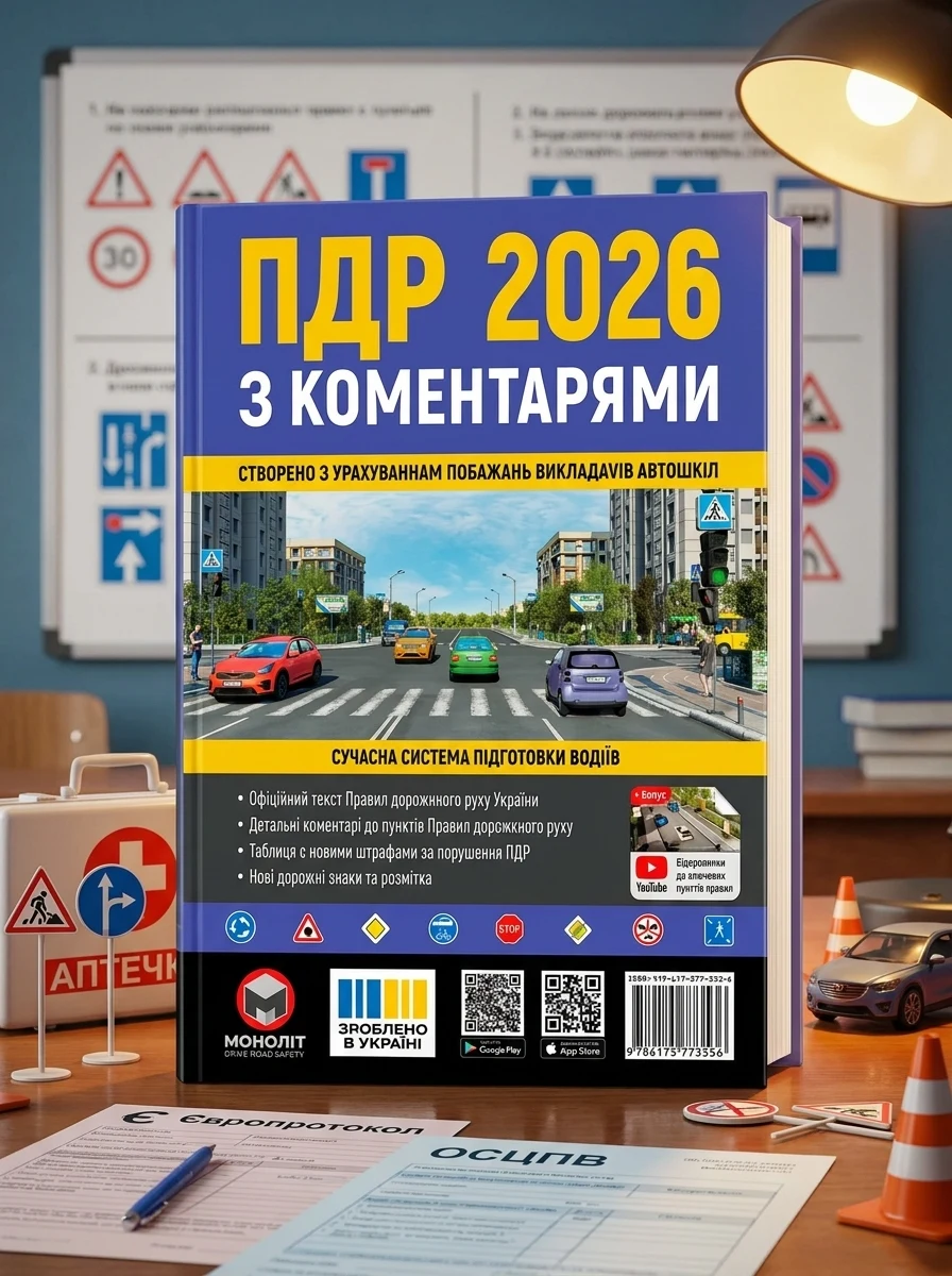 Правила дорожнього руху України 2026 з коментарями, фото 2