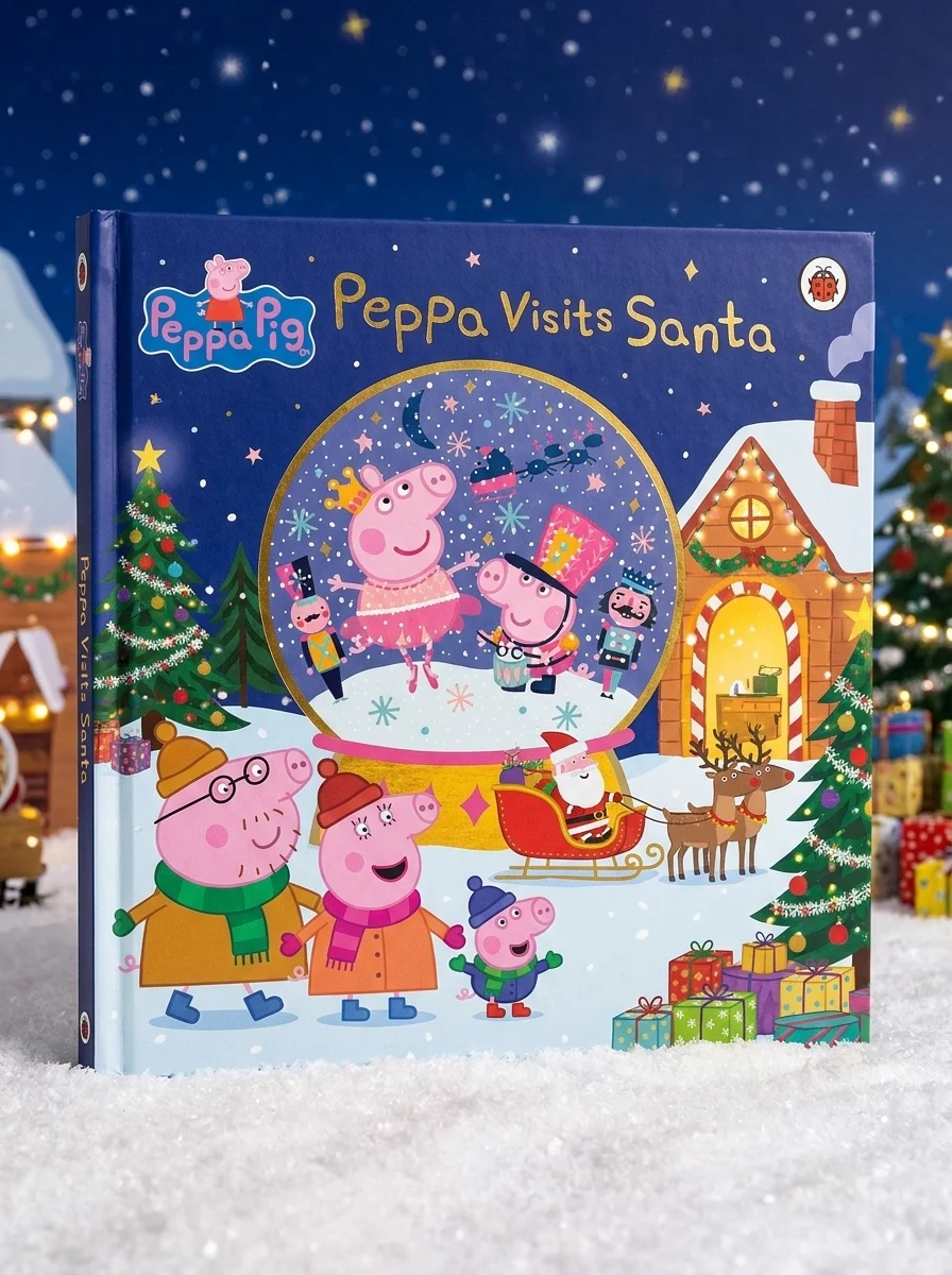 Peppa Pig. Peppa Visits Santa — Дитяча література іноземними мовами
