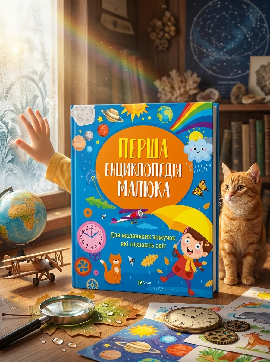 Перша енциклопедія малюка | купити книгу онлайн