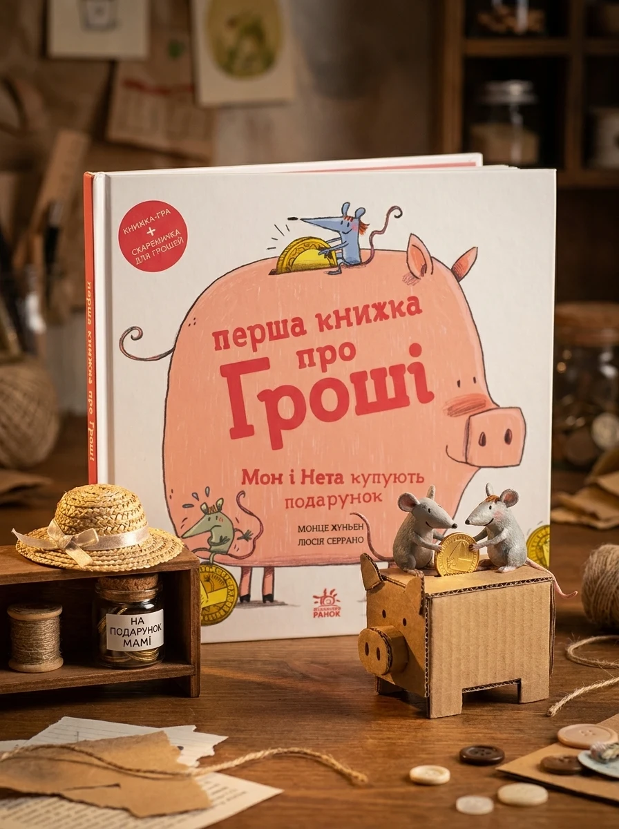 Перша книжка про гроші. Мон і Нета купують подарунок