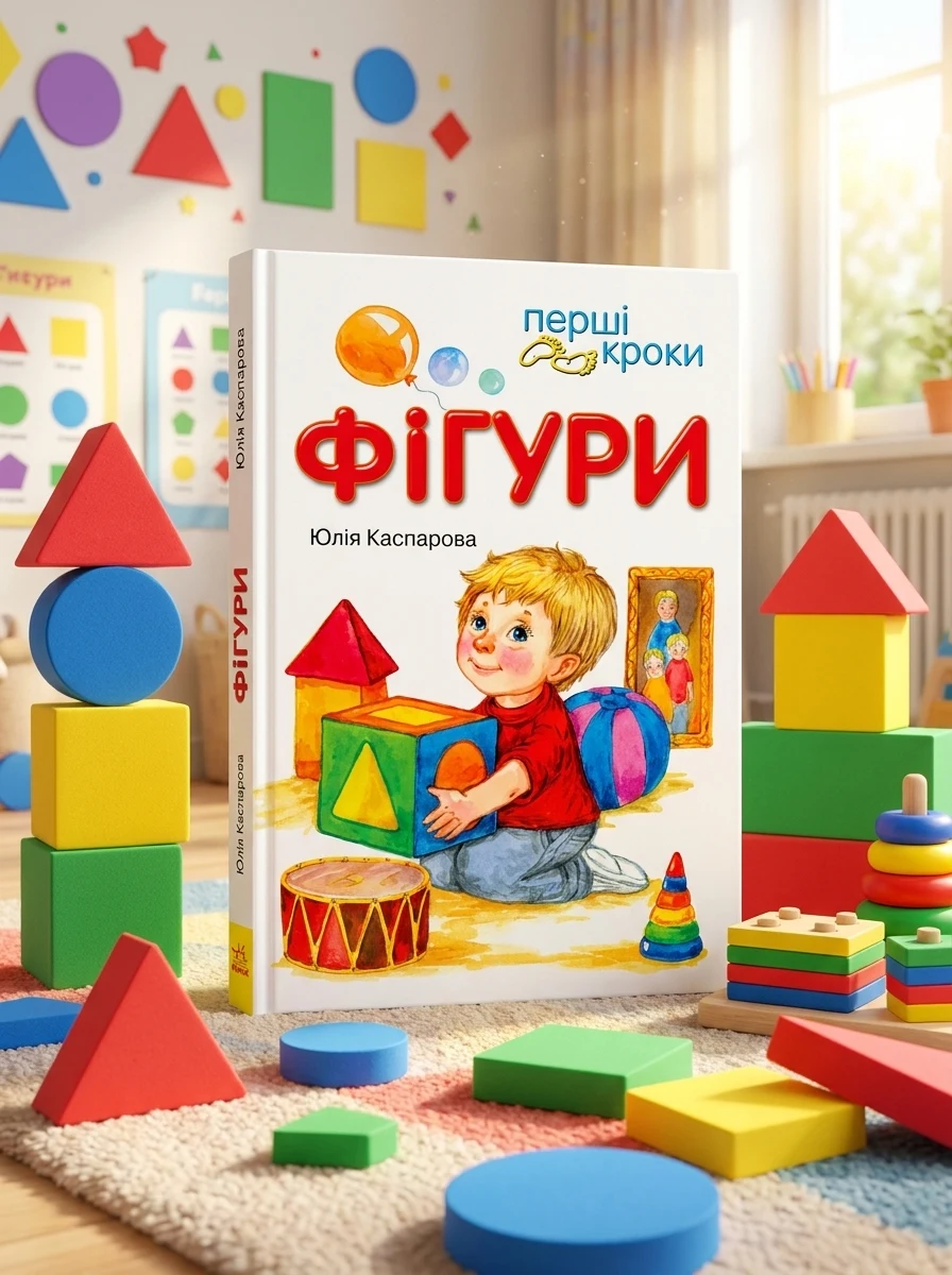 Перші кроки. Фігури — Дитячі вірші
