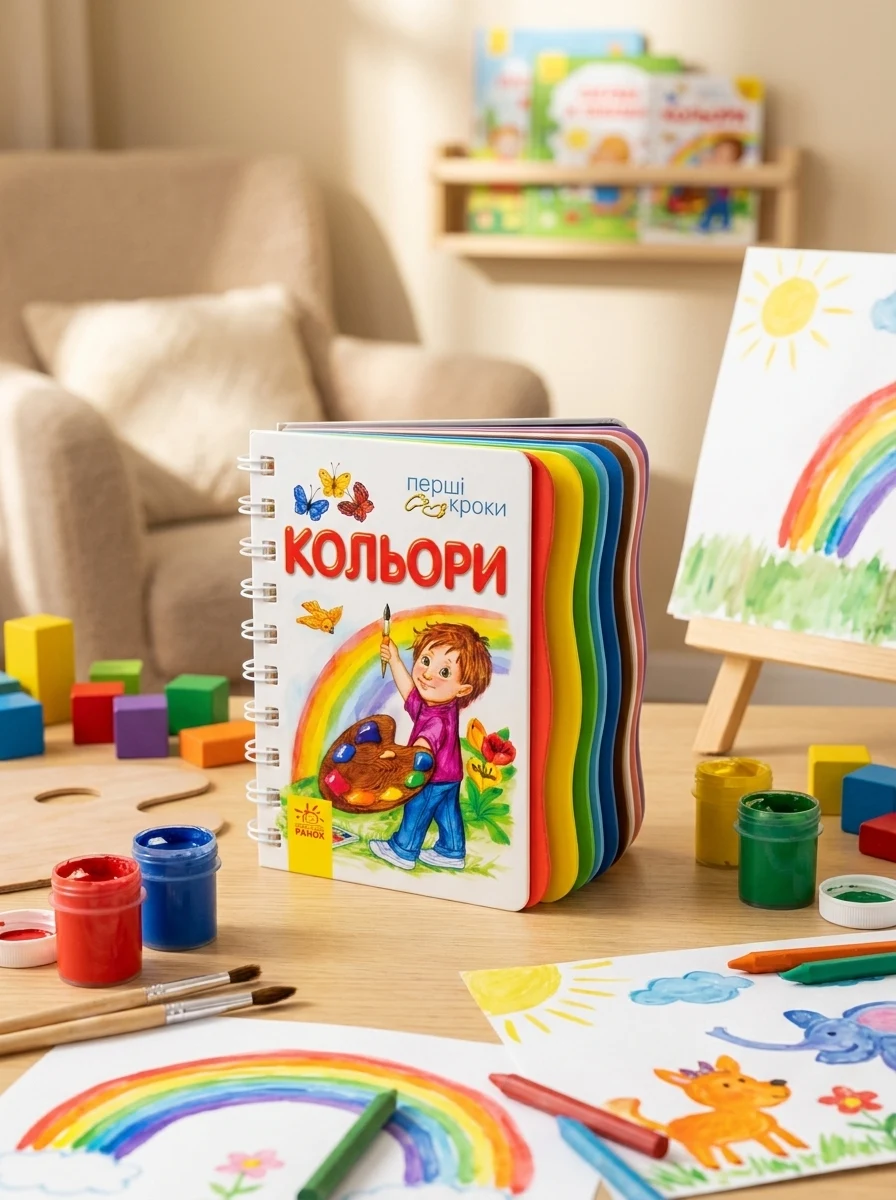 Перші кроки. Кольори — Дитячі вірші