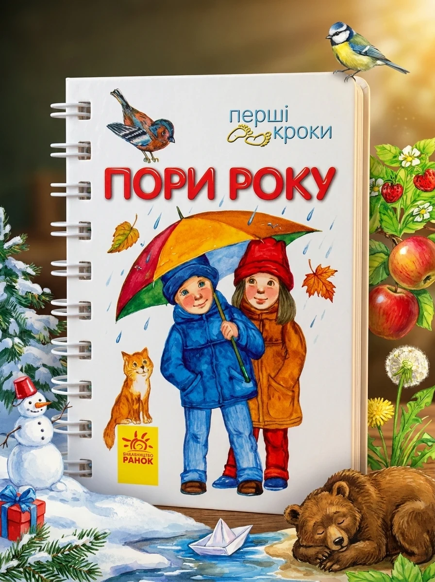 Перші кроки. Пори року — Дитячі вірші