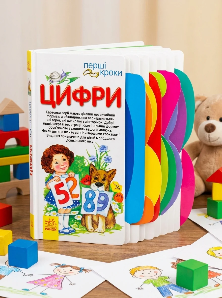 Перші кроки. Цифри — Розвивальні книги