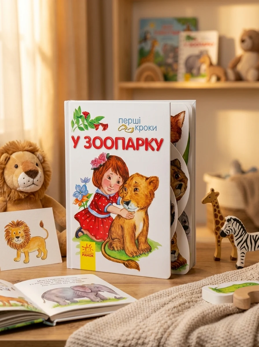 Перші кроки. У зоопарку — Дитячі вірші