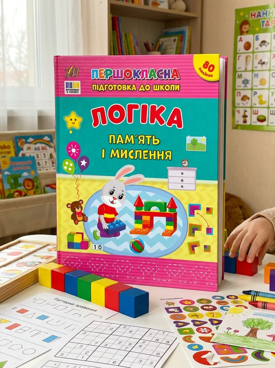 Першокласна підготовка до школи. Логіка. Пам’ять і мислення — Підготовка до школи