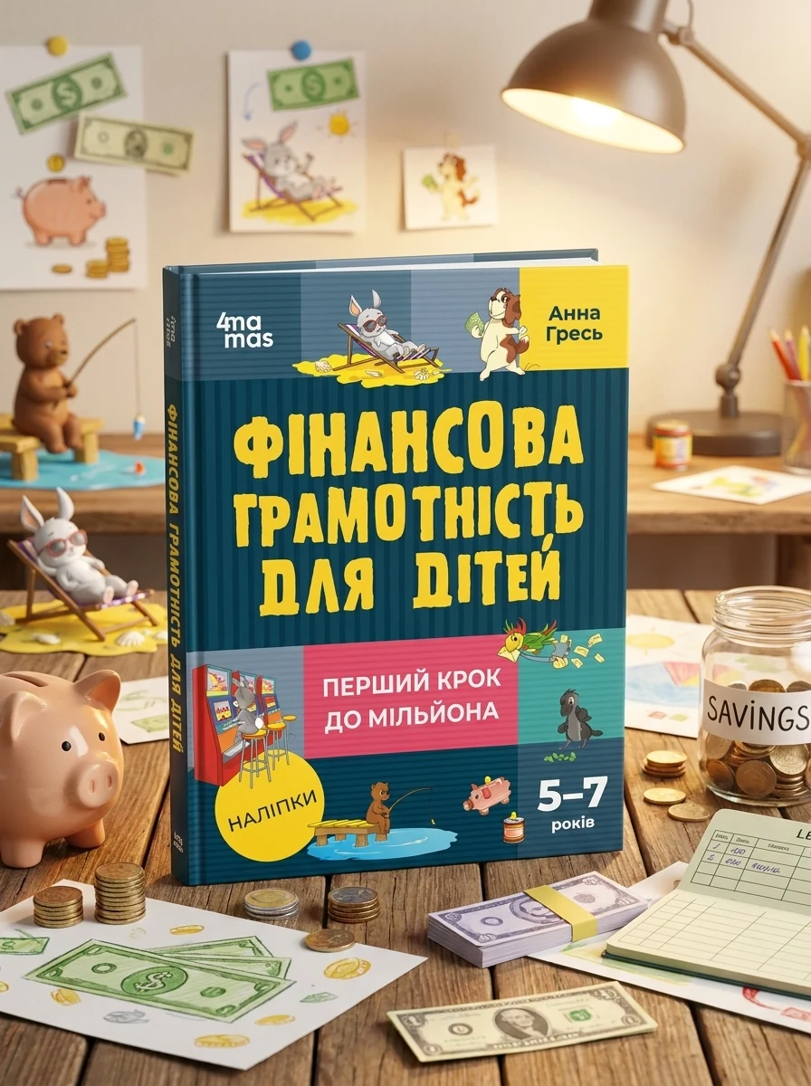 Перший крок до мільйона. Фінансова грамотність для дітей 5–7 років — фото 2