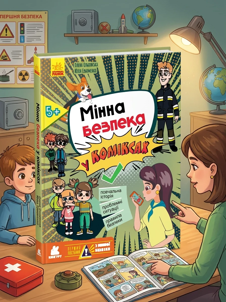Мінна безпека у коміксах — Нонфікшн комікси
