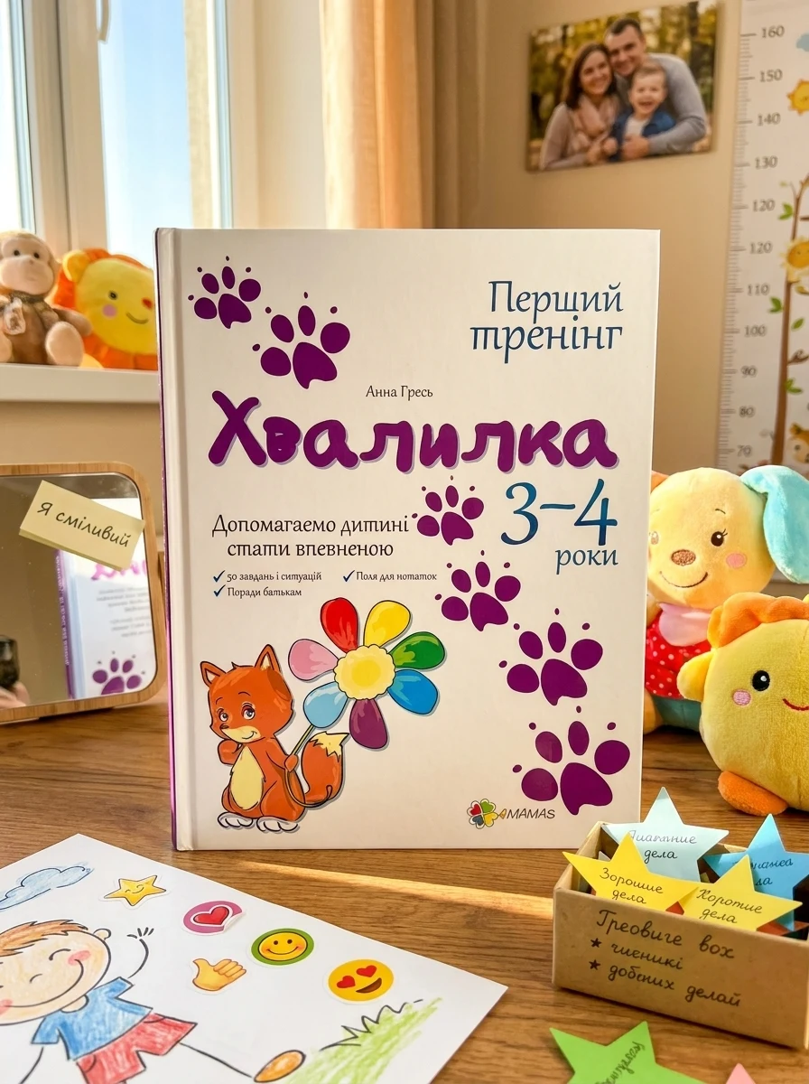 Перший тренінг. Хвалилка. Допомагаємо дитині стати впевненою. 3-4 роки — Педагогіка