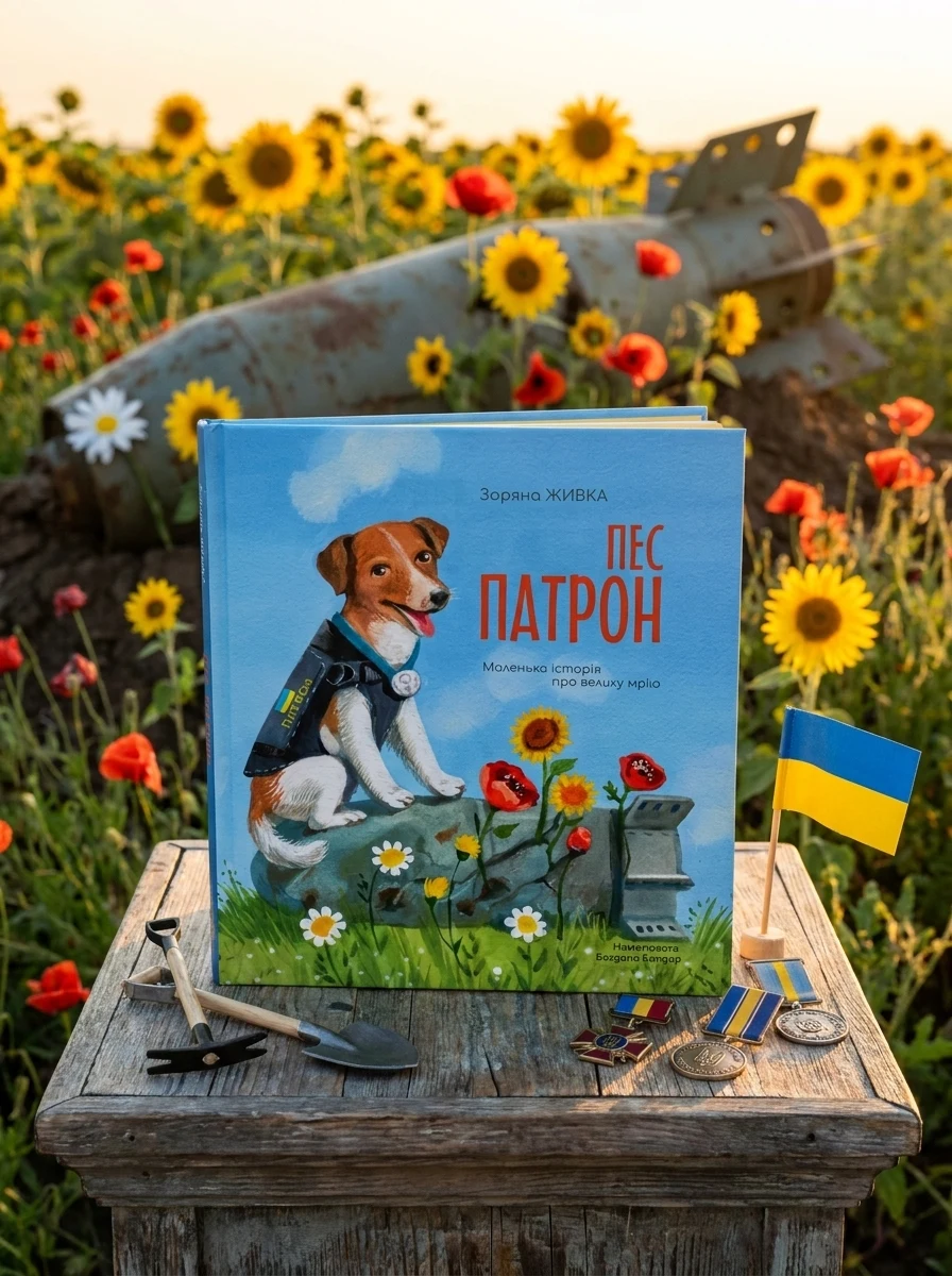 Пес Патрон. Маленька історія про велику мрію | купити книгу онлайн