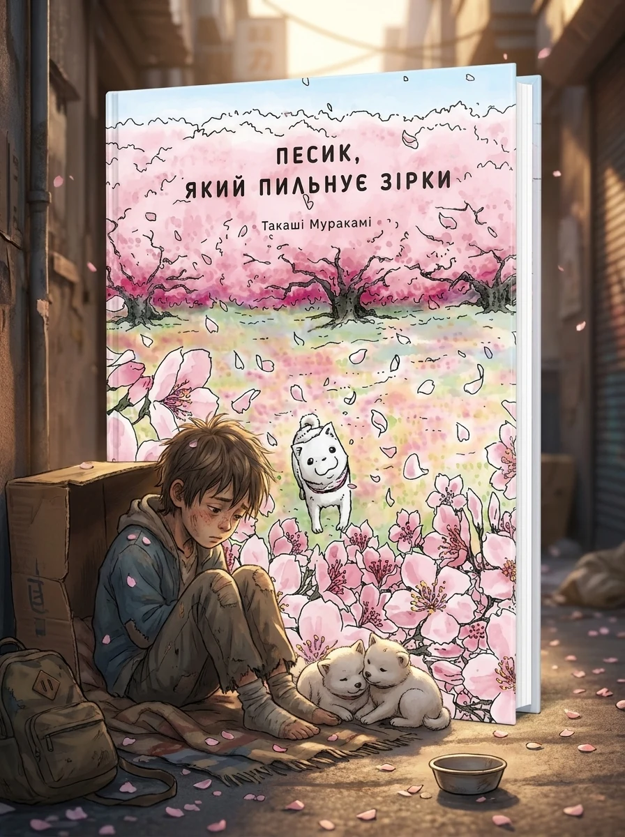 Песик, який пильнує зірки. Том 2 — Манґа