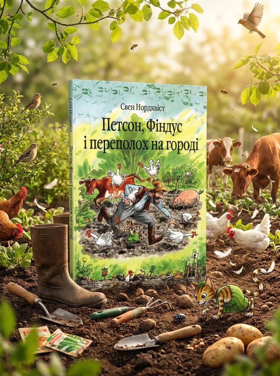 Петсон, Фіндус і переполох на городі