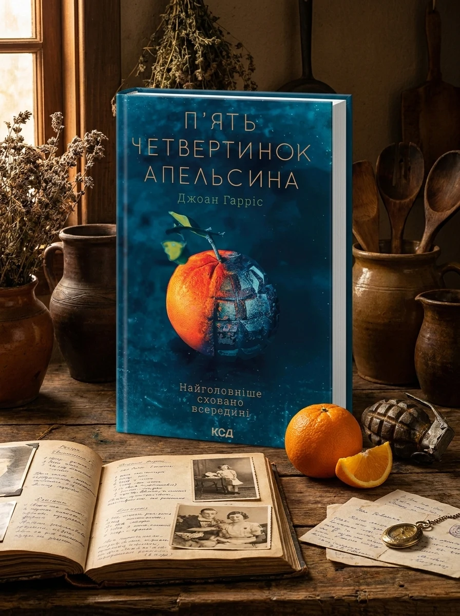 П'ять четвертинок апельсина — Сучасна зарубіжна проза
