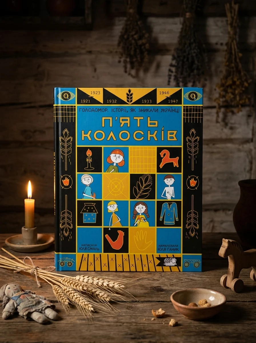 П'ять колосків. Голодомор. Історії, як зникали українці — Дитячі подарункові книги