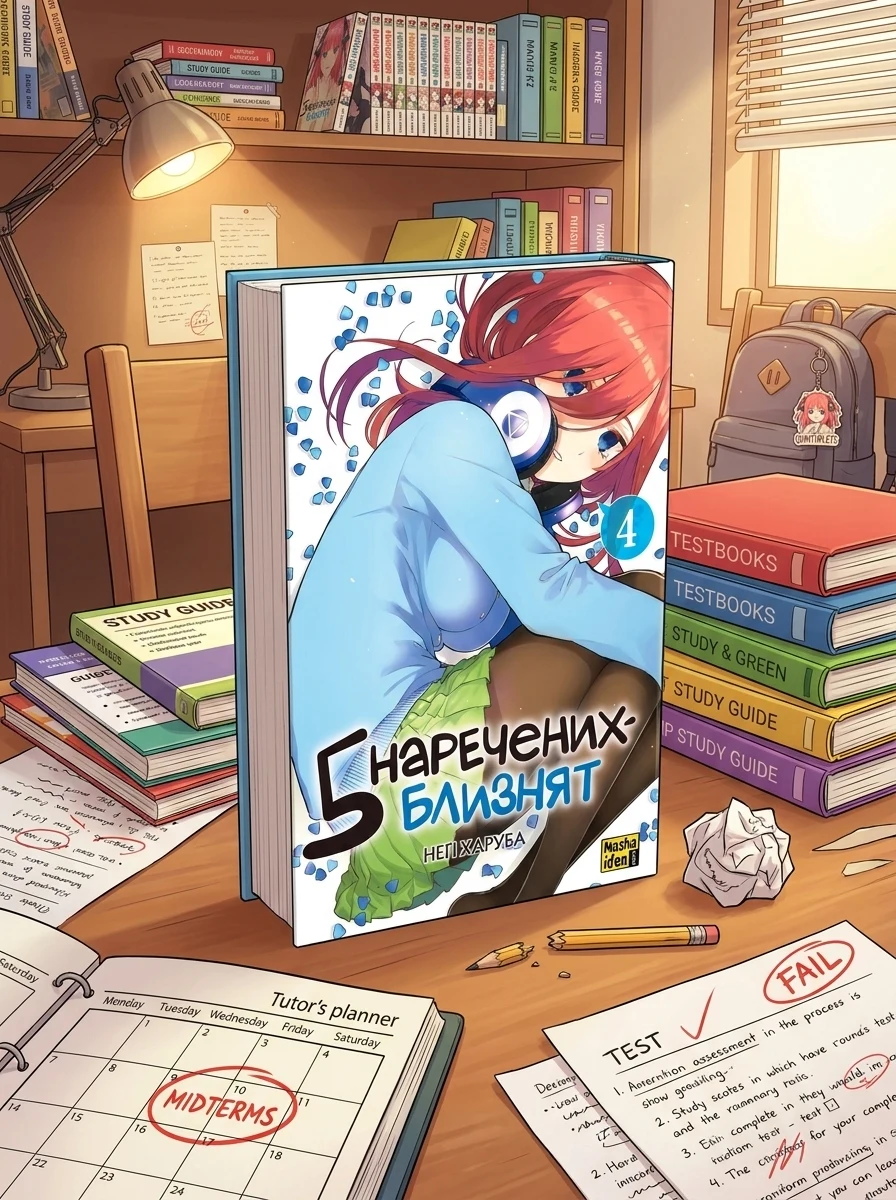 П'ять наречених близнят. Том 4 — Манґа