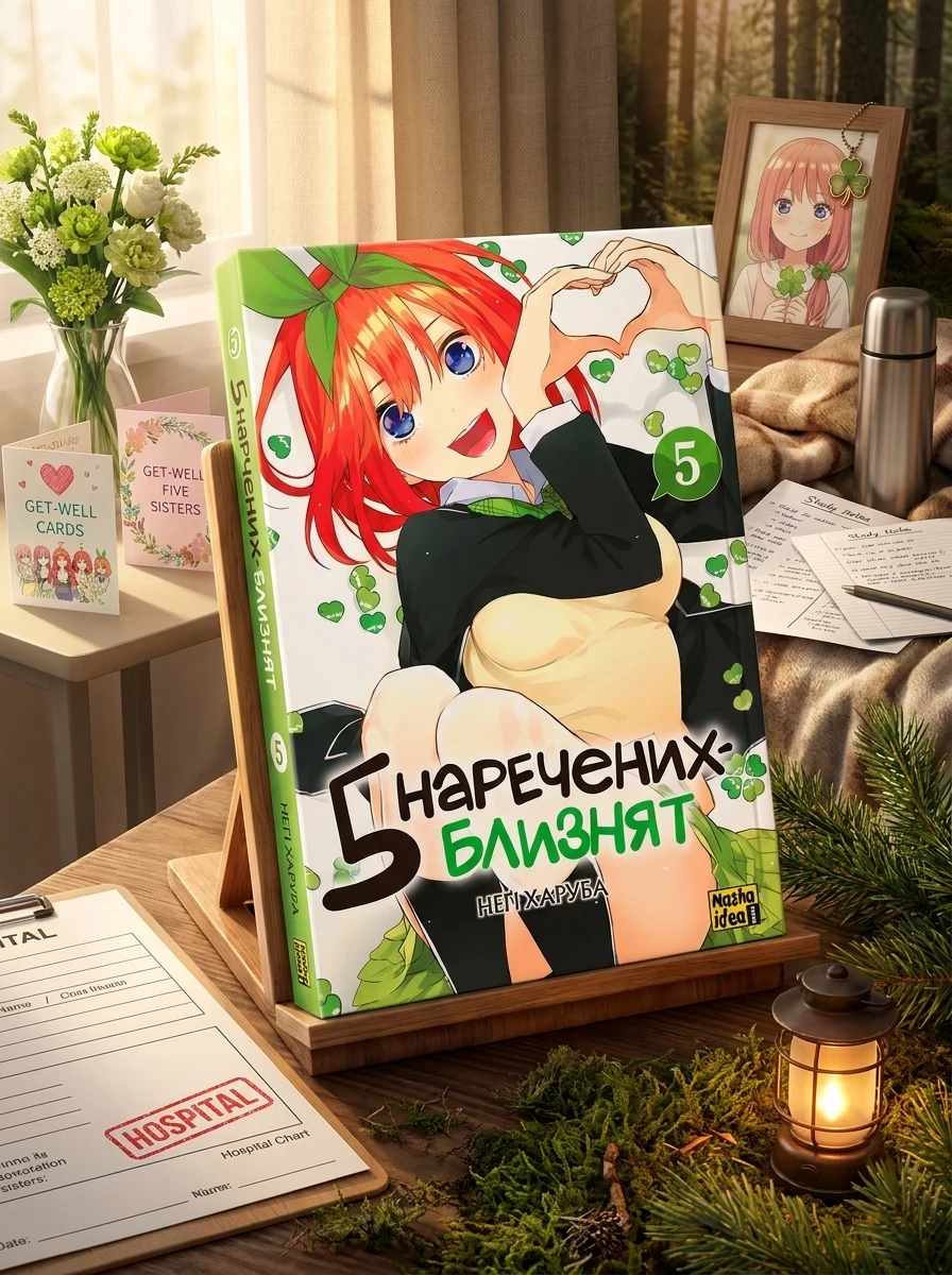 П'ять наречених близнят. Том 5 — Манґа