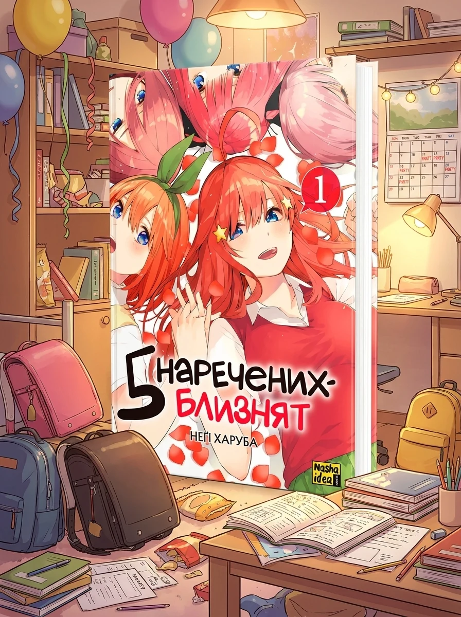 П'ять наречених близнят. Том 1 — Манґа
