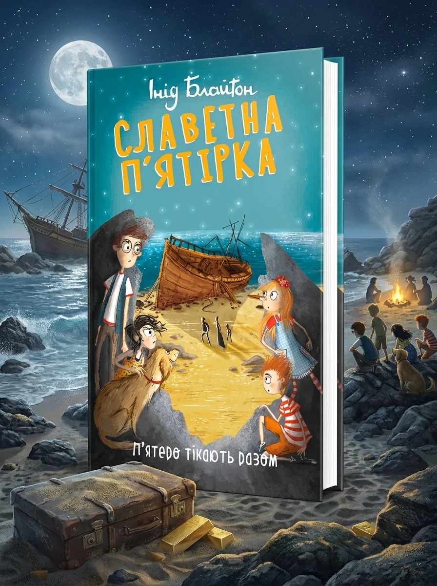 П’ятеро тікають разом | купити книгу онлайн