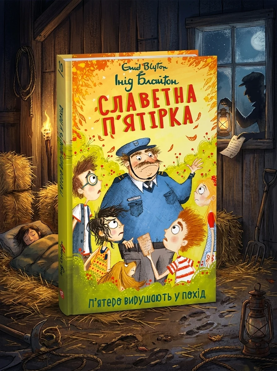 П’ятеро вирушають у похід — Дитячі детективи