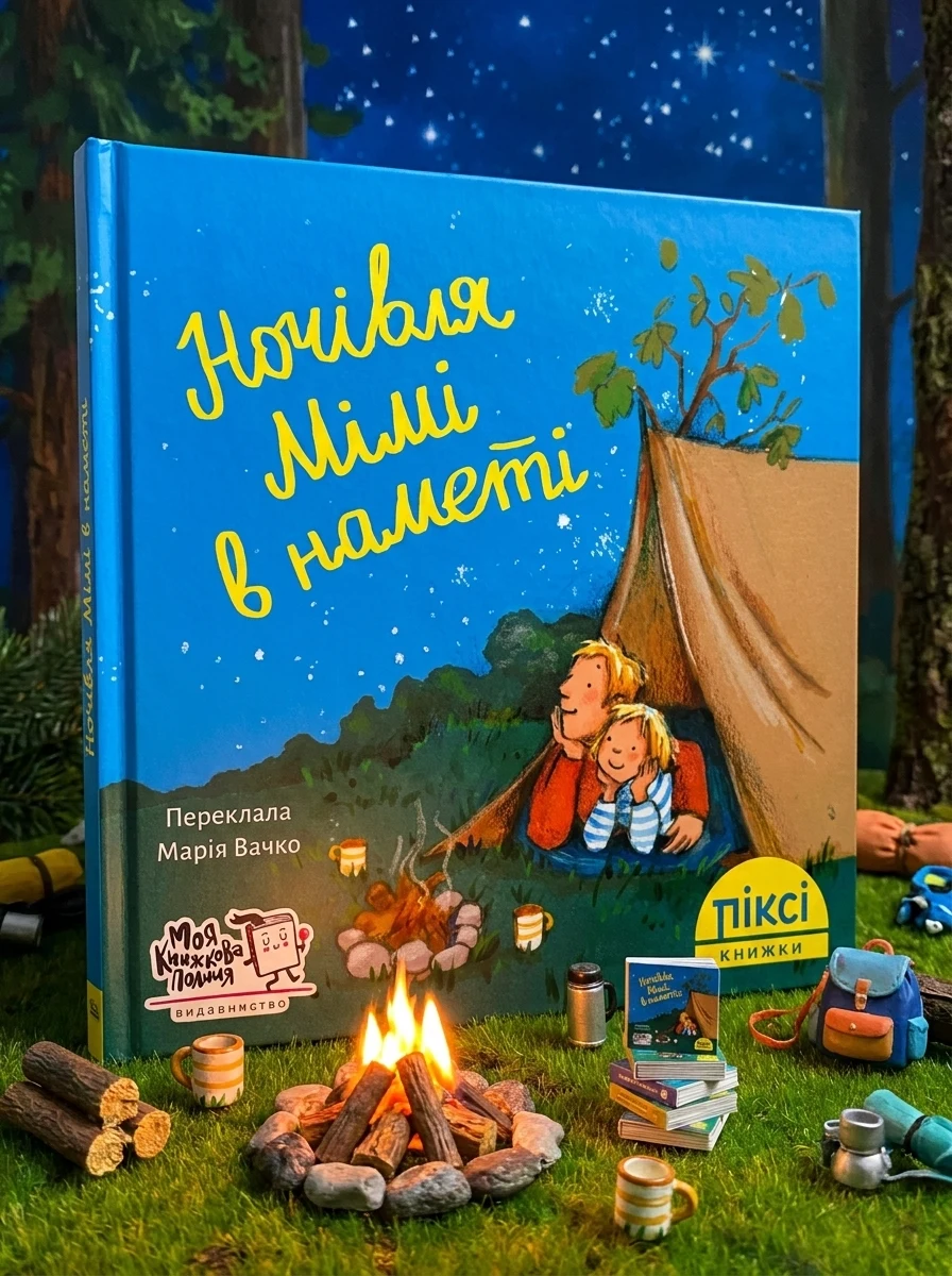 Піксі-книжка. Ночівля Мімі в наметі — фото 2