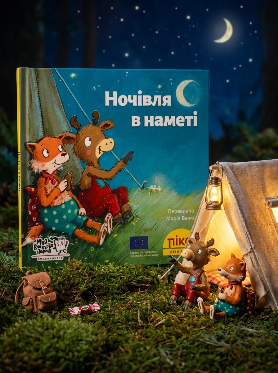 Піксі-книжка. Ночівля в наметі — фото 2